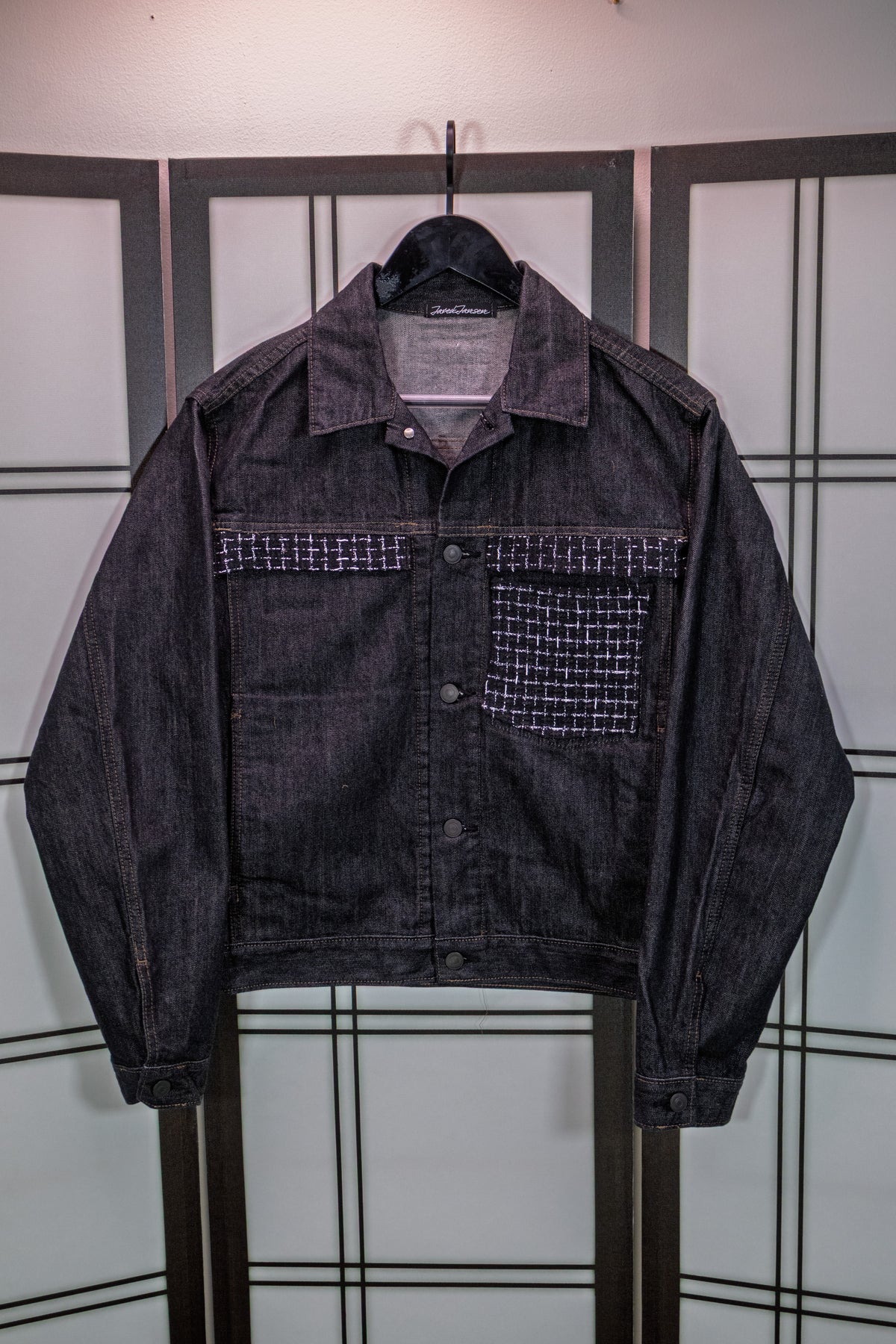 Tweed Denim Jacket