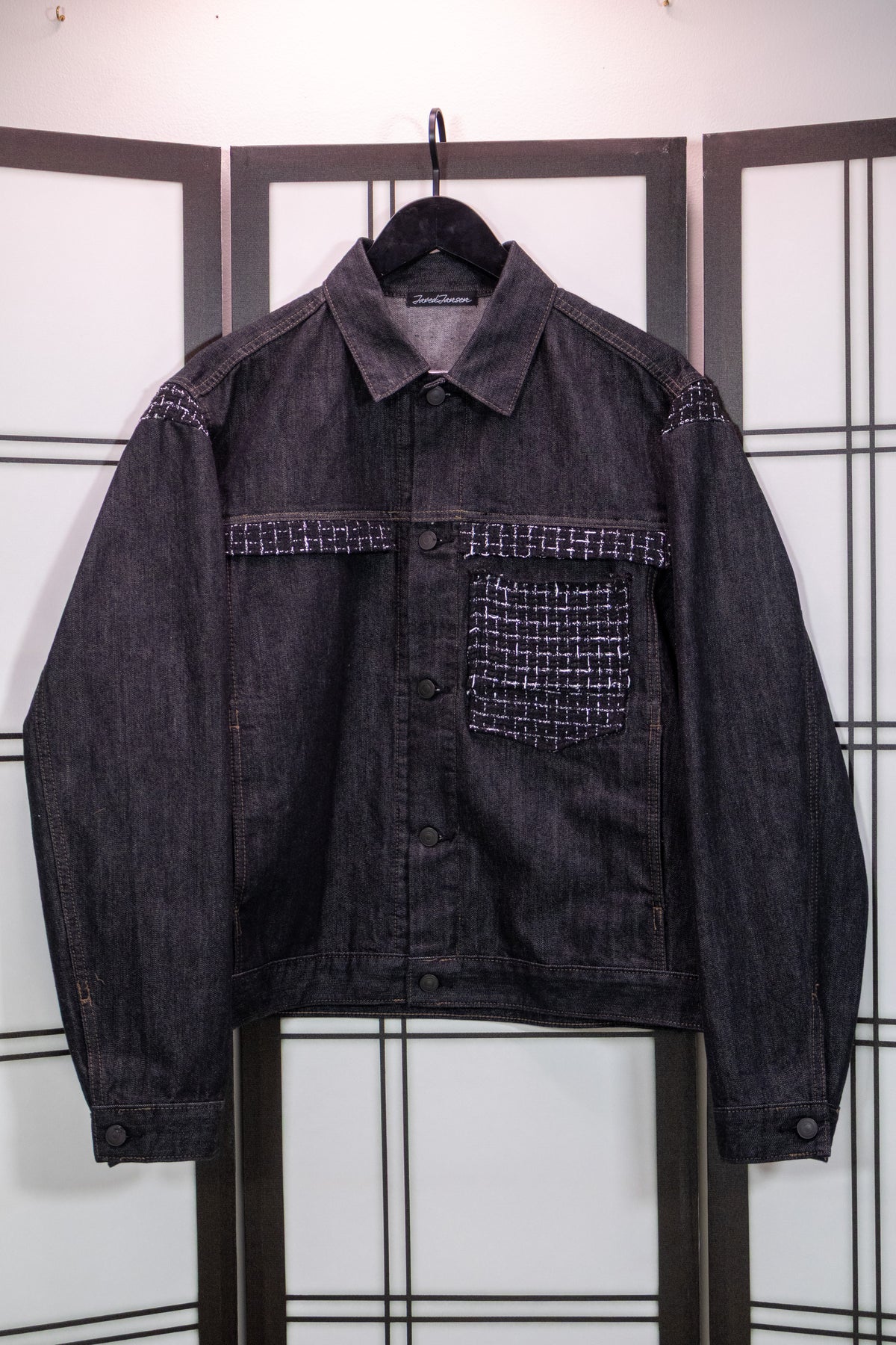Tweed Denim Jacket