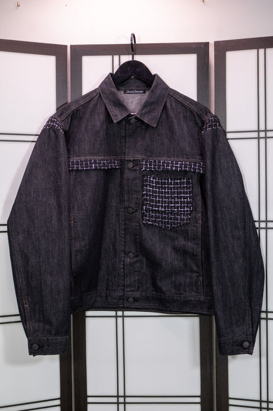 Tweed Denim Jacket