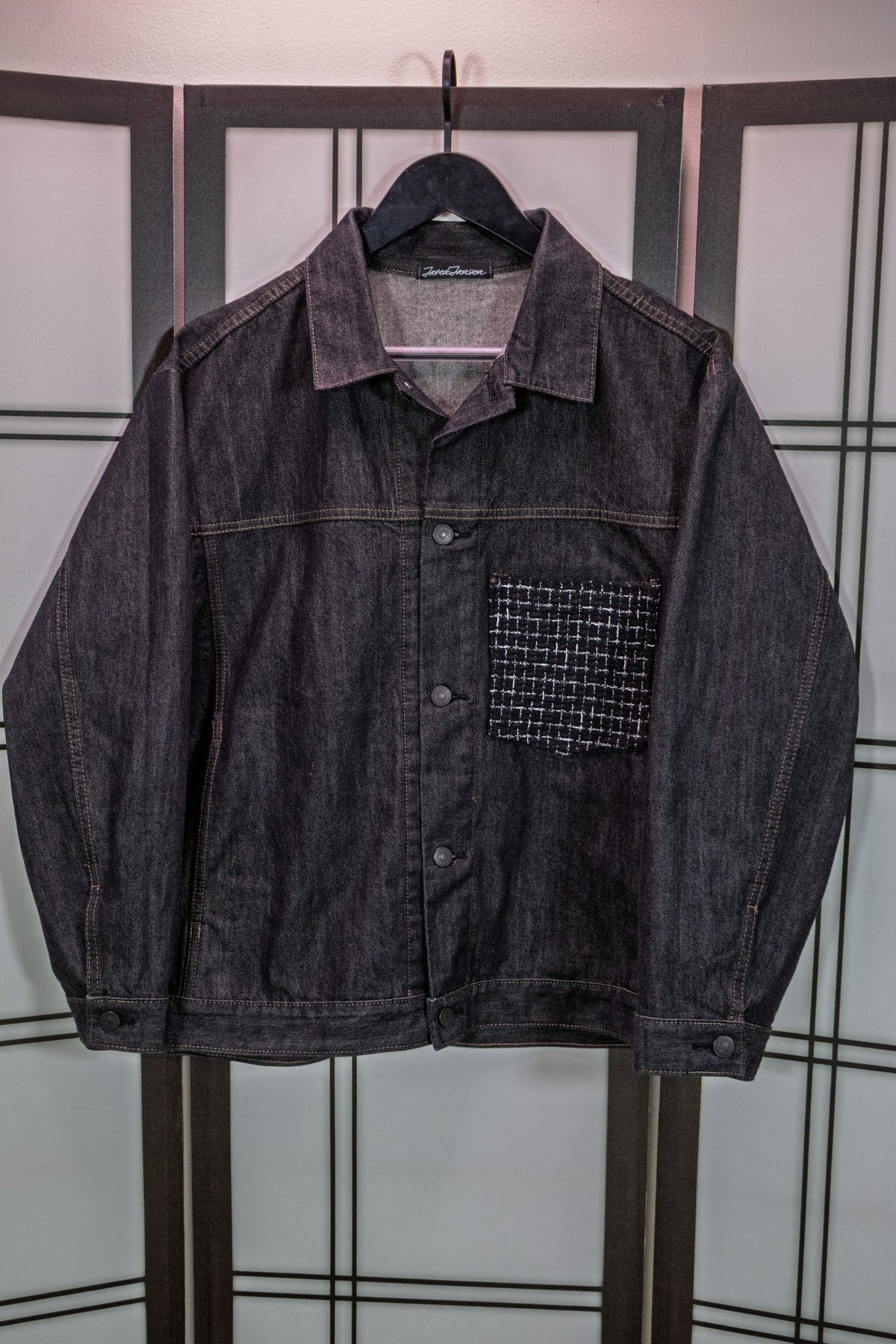 Tweed Denim Jacket