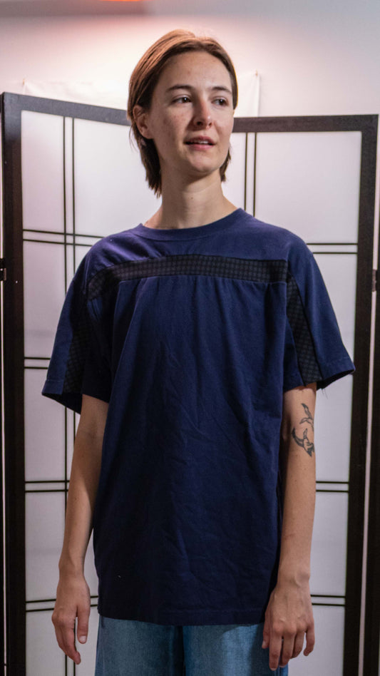 Tee Navy - Jared Jansen Pre-Fall oversized tee
