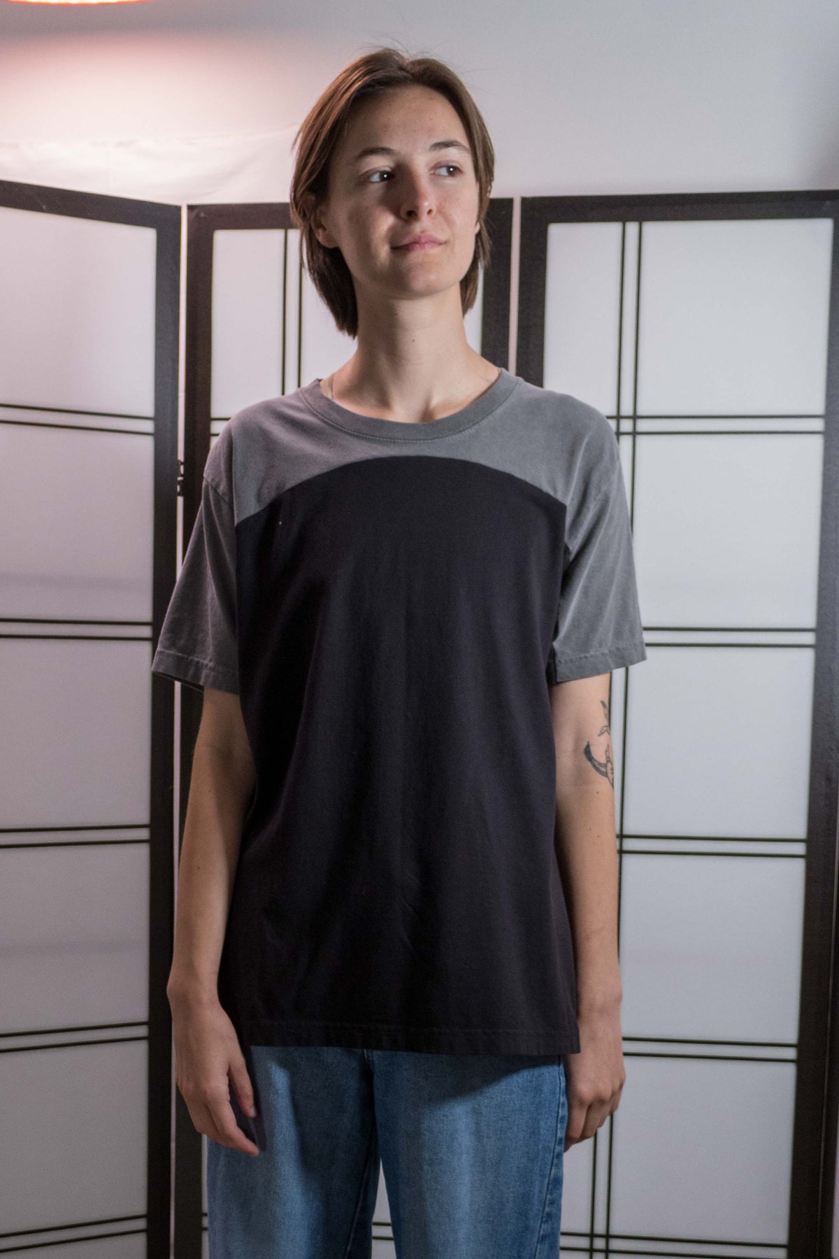 Panel Tee Noir